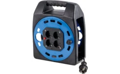 Kompakt Kabeltrommel 4x Schutzkontaktsteckdose 10 M -Haus & Outdoor 411872 2990054