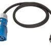 CEE Adapter 3-polig Schutzkontaktstecker 1,5 M Mit Klappdeckel Am CEE Stecker -Haus & Outdoor 412458 2989790