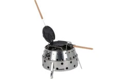 Petromax Gusseisen Wende Waffeleisen Inkl. Auflagesstell -Haus & Outdoor 419654 3003147