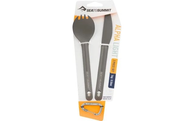 Sea To Summit AlphaLight Cutlery Set Besteckset 2-teilig: Messer, Gabel 3 Sea To Summit AlphaLight Cutlery Set Besteckset 2-teilig: Messer, Gabel