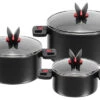 Ballarini Click & Cook Kochtopf Set 3-tlg. -Haus & Outdoor 430287 3078554