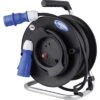 CEE-Kabeltrommel 25 M CEE-Stecker Auf CEE-Kupplung 3-polig -Haus & Outdoor 440024 3119316