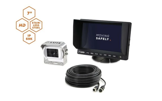 Luis HD Professionel Rückfahrsystem Inkl. 7 Zoll Monitor 4 Luis HD Professionel Rückfahrsystem Inkl. 7 Zoll Monitor – Bild 2