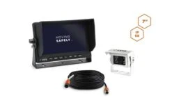 LUIS Basic Rückfahrsystem Inkl. 7" Monitor 12 - 24 V Schwarz -Haus & Outdoor 443042 3122855