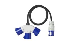 PAT CEE 3 Fach Verteiler 16 A 150 Cm 3 X 2,5 Mm² -Haus & Outdoor 443975 3407519