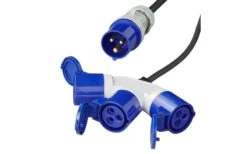 PAT CEE 3 Fach Verteiler 16 A 150 Cm 3 X 2,5 Mm² -Haus & Outdoor 445115 3407525