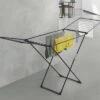Metaltex Flügelwäschetrockner Klappbar Matt-schwarz -Haus & Outdoor 445764 3125946