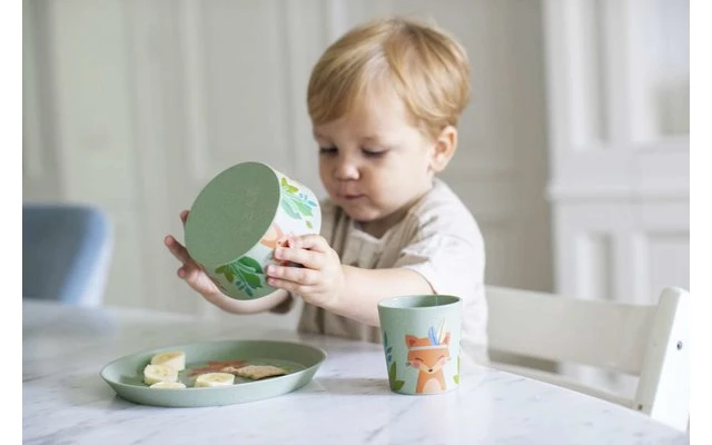 Koziol Organic Kids Set Kindergeschirr Set 3-tlg. Yellow 8 Koziol Organic Kids Set Kindergeschirr Set 3-tlg. Yellow – Bild 6