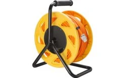 Goobay CAT 7A Netzwerk Kabeltrommel 50m -Haus & Outdoor 447074 3159482