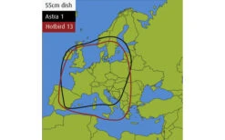 Maxview Precision I.D Manuelle Sat-Anlage Single 55 Cm -Haus & Outdoor 44859 121905