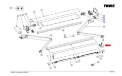 Thule Frontblendenendkappen (Links+rechts)