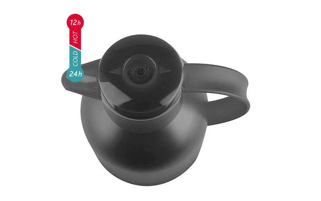 Emsa Isolierkanne Samba 1 Liter Anthrazit Transluzent 5 Emsa Isolierkanne Samba 1 Liter Anthrazit Transluzent – Bild 3