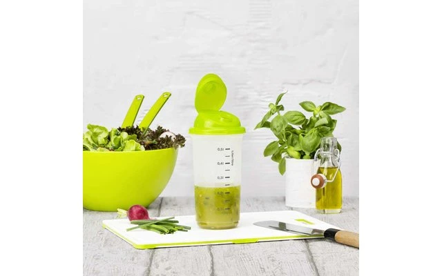 Rotho Onda Salatbesteck Grün 5 Rotho Onda Salatbesteck Grün – Bild 3