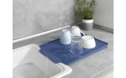 Wenko Linea Abtropfmatte 40 X 30 X 3 Cm Grau -Haus & Outdoor 460766 3155544 1