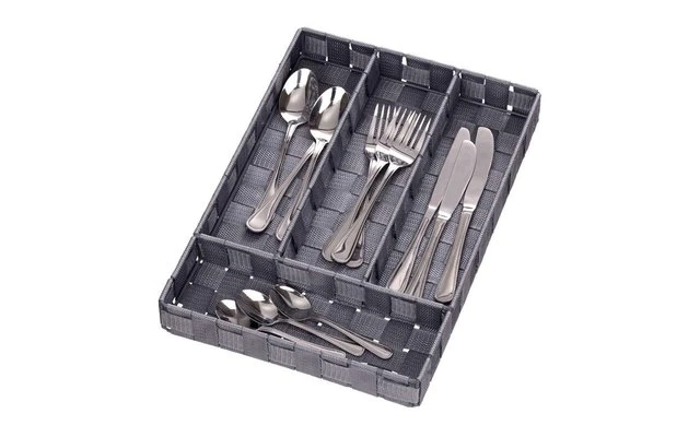 Wenko Besteckkorb Adria Grau 3 Wenko Besteckkorb Adria Grau