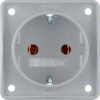 Berker Integro Steckdose Schutzkontakt Mit Steckklemmen Anthrazit Matt -Haus & Outdoor 494805 3341637