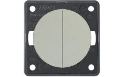 Berker Integro Serientaster 2 Schließer Mit Gemeinsamer Eingangsklemme Braun Matt -Haus & Outdoor 494958 3342885