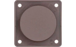 Berker Integro Blindverschluss Schwarz Matt