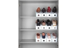 Wenko Schuhhalter Weiß 4er Set 7 Wenko Schuhhalter Weiß 4er Set -Haus & Outdoor 495747 3513208