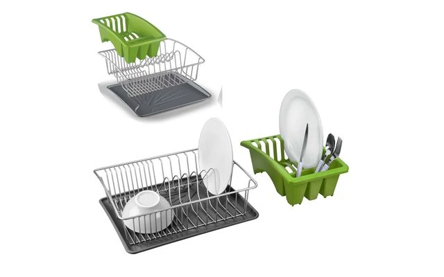 Metaltex Aquanet Plus Spülkorb Grün 4 Metaltex Aquanet Plus Spülkorb Grün – Bild 2