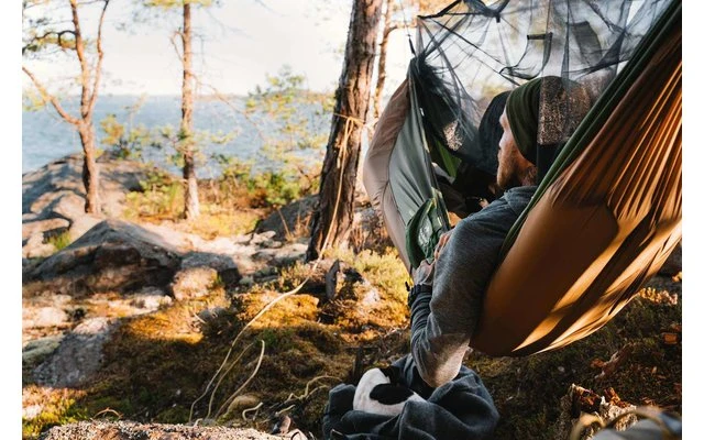 Amazonas Hängematte Adventure Moskito Thermo Grün/braun 3 Amazonas Hängematte Adventure Moskito Thermo Grün/braun