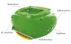 Schwaiger FM/CD/Kassette Boombox Tragbarer CD-Player, Schwarz -Haus & Outdoor 502043 3326738