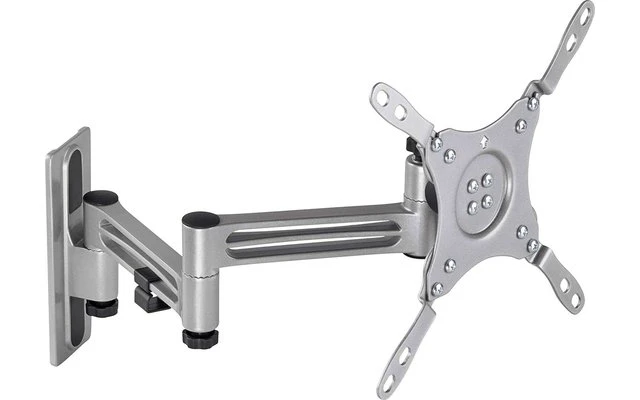 Schwaiger TV Wandhalter 33-109 Cm 3 Gelenke Silber 4 Schwaiger TV Wandhalter 33-109 Cm 3 Gelenke Silber – Bild 2