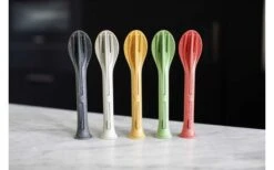 Koziol Klikk Pocket Besteck-Set 3-teilig Nature Coral -Haus & Outdoor 502955 3431277 2