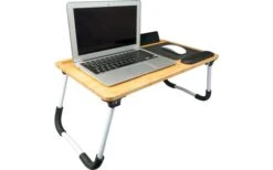 Schwaiger Faltbarer Laptop Tisch Braun -Haus & Outdoor 503720 3328554