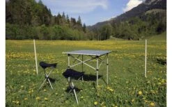 Basic Nature Travelchair Rolltisch Klein 70 X 70 Cm -Haus & Outdoor 504137 3331743