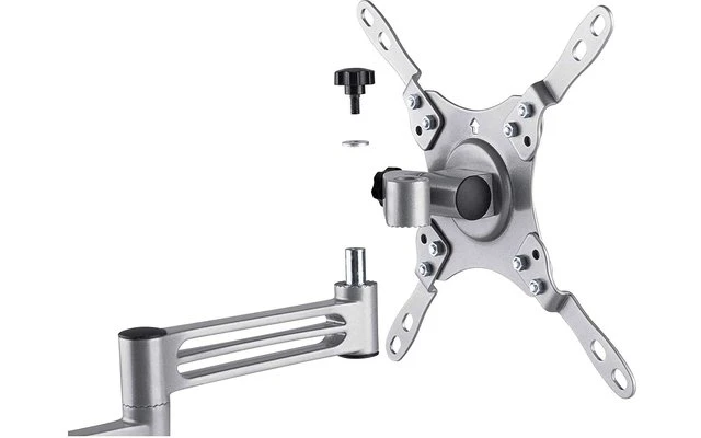 Schwaiger TV Wandhalter 33-109 Cm 3 Gelenke Silber 8 Schwaiger TV Wandhalter 33-109 Cm 3 Gelenke Silber – Bild 6