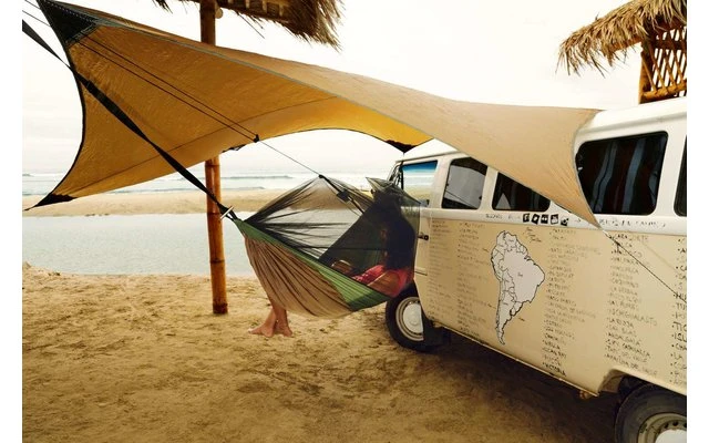 Amazonas Hängematte Adventure Moskito Thermo Grün/braun 7 Amazonas Hängematte Adventure Moskito Thermo Grün/braun – Bild 5