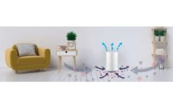 Schwaiger Luftreiniger Mit HEPA H13 & Aktivkohlefilter Rund Weiß -Haus & Outdoor 505452 3326447