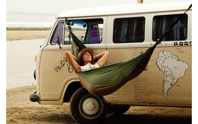 Amazonas Hängematte Adventure Moskito Thermo Grün/braun 8 Amazonas Hängematte Adventure Moskito Thermo Grün/braun – Bild 6