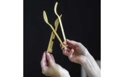 Koziol Klikk Pocket Besteck-Set 3-teilig Nature Leaf Green -Haus & Outdoor 510836 3431271 4