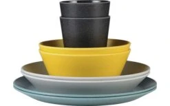 Mepal Bloom Melamin Geschirr-Set 8-teilig Pebble White 11 Mepal Bloom Melamin Geschirr-Set 8-teilig Pebble White -Haus & Outdoor 510842 3435920 2