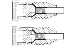 Goobay BKF FLAT Flaches SAT Antennenkabel 1,5m -Haus & Outdoor 511328 3330785