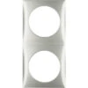 Berker Integro Rahmen 2fach Chrom Matt Lackiert -Haus & Outdoor 511694 3341196
