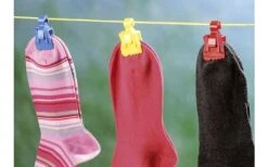 Wenko Sockenklammer Socky 7er Set -Haus & Outdoor 516533 3514190