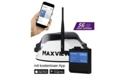Maxview Roam Mobile 4G/5G WiFi-Antenne Inkl. Router Anthrazit -Haus & Outdoor 517886 3354141 1
