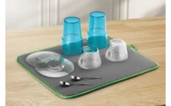 Metaltex Softex Microfaser Abtropfmatte Türkis -Haus & Outdoor 526316 3422696