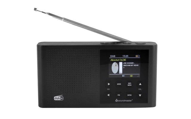 Soundmaster DAB+ / UKW Digitalradio Mit Farbdisplay Und Eingebautem Lithium-Ionen Akku 4 Soundmaster DAB+ / UKW Digitalradio Mit Farbdisplay Und Eingebautem Lithium-Ionen Akku – Bild 2