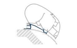 Dometic PR-Adapt Adapter Für Dachmarkisen PR 2000 Und PR 2500 4,0m