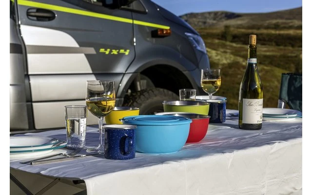 Origin Outdoors Emaille Tasse 360 Ml Rot 4 Origin Outdoors Emaille Tasse 360 Ml Rot – Bild 2