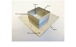 Autoterm Einbauflansch Air 4D Bodenmontagehalterung 80 Mm 11 Autoterm Einbauflansch Air 4D Bodenmontagehalterung 80 Mm -Haus & Outdoor 535735 3508657