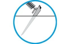 Brunner Stabilizer Kit Universal Dachabspannungs-Set -Haus & Outdoor 536122 3658535