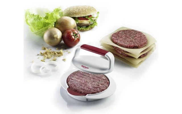 Westmark Hamburgermaker Mit Heber Weiß/rot 3 Westmark Hamburgermaker Mit Heber Weiß/rot