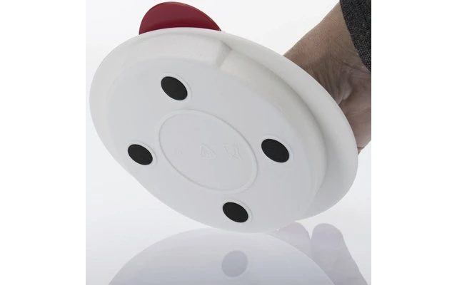 Westmark Hamburgermaker Mit Heber Weiß/rot 4 Westmark Hamburgermaker Mit Heber Weiß/rot – Bild 2