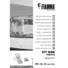 Fiamma Kit Side Tristor Montagekit Zum Anbringen Von Side W Pro F45 / Side W Pro Shade / Sun View Side F45 And Die Markise Tristor -Haus & Outdoor 562577 3789395
