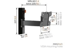 TV Wandhalterung WALL 2025 -Haus & Outdoor 57043 123351